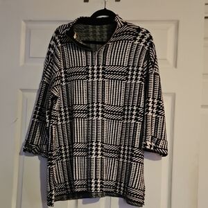 AX Studio Monochrome Knit Top